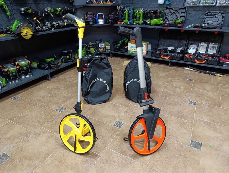 Курвіметр Мірне Дорожнє колесо Лічильник до 10000 метрів Міцний корпус