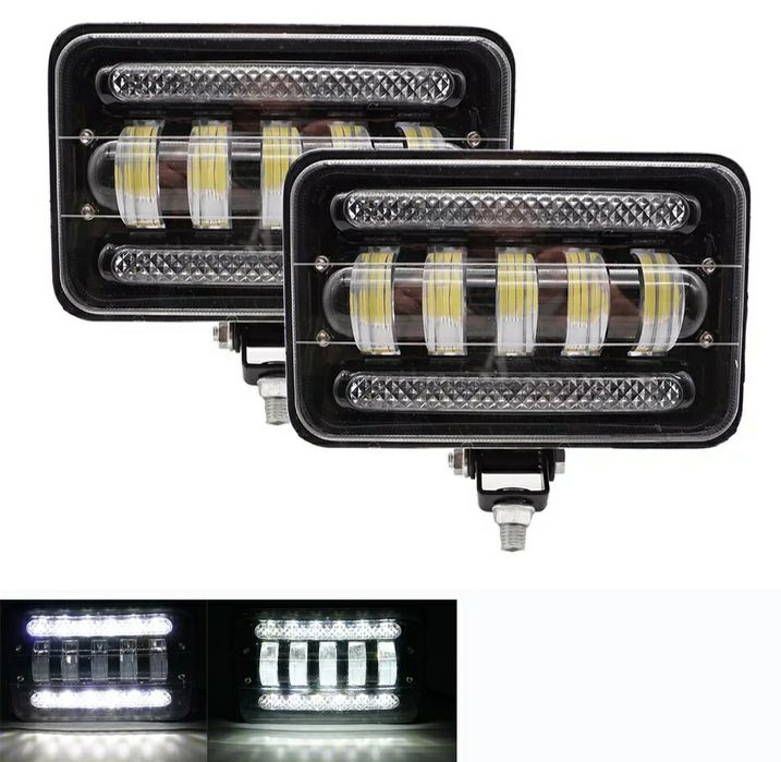 Фара Светодиодная LED балка ПТФ четкая СТГ ЛЕД противотуманка металл