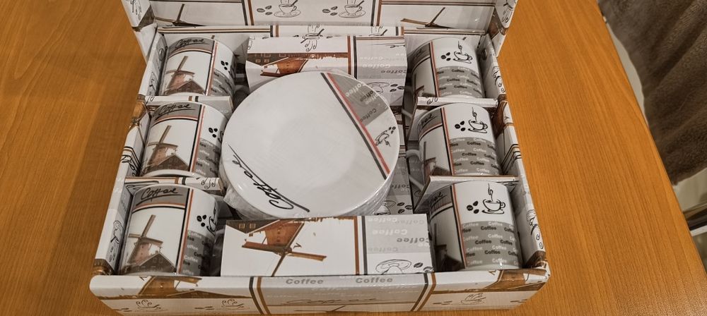 Zestaw kawowy - nowy