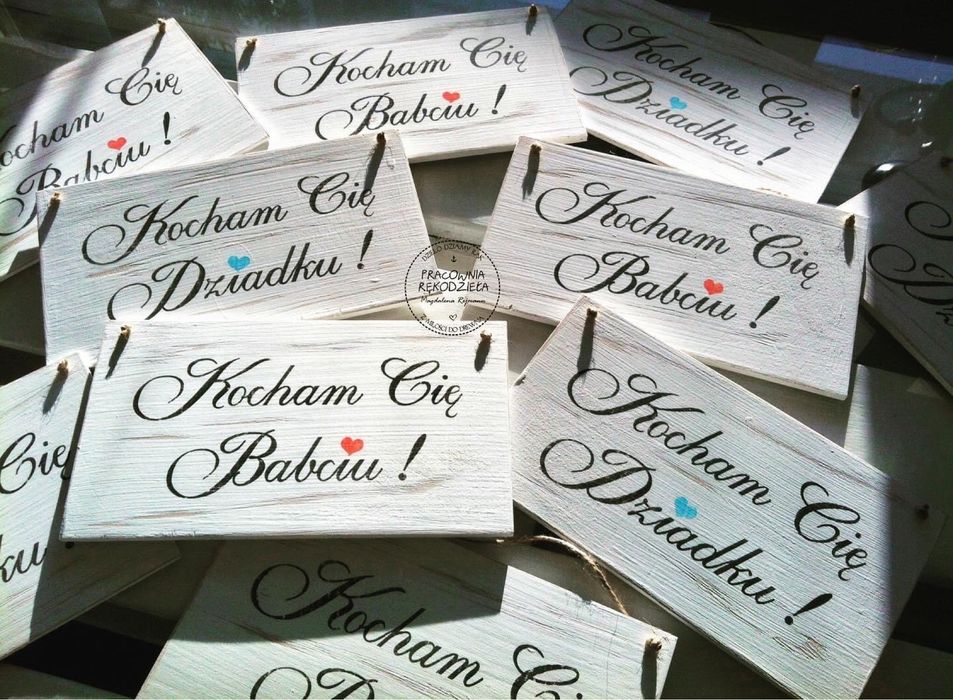 Prezent dla Babci i Dziadka / Dzień babci / Dzień dziadka / rękodzieło