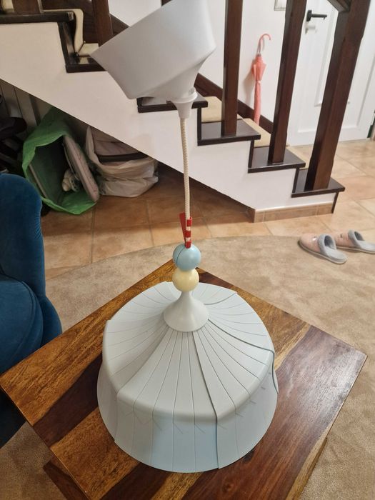 2 Candeeiros de Teto para Quarto de Criança – Tema Animais