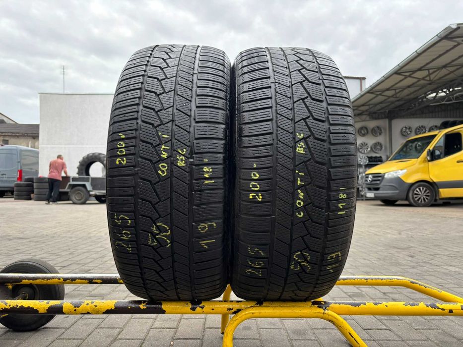 4X OPONY ZIMOWE 265/50R19 110H Continental TS 860S SSR RSC 6.8MM 2018R