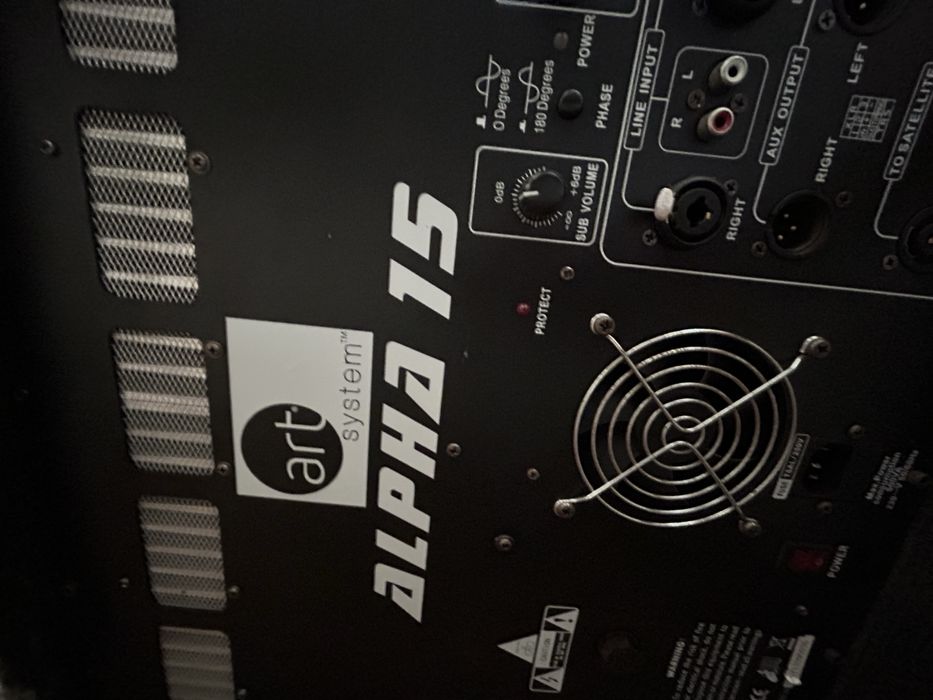 Art System Alpha 15 – Sistema PA completo