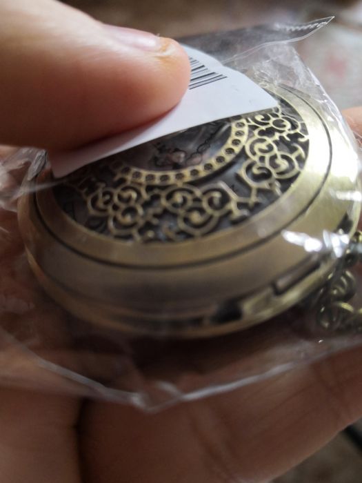 Relógio de Bolso da Quartz Vintage, Luxo Moderno/Antigo NOVO e Selado