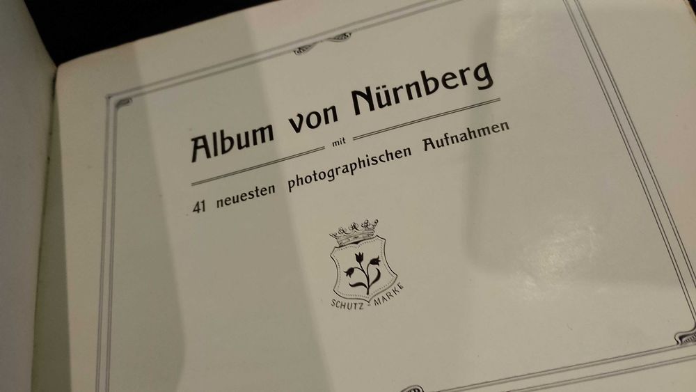 Album von Nürnberg mit 41 neuesten photographischen Aufnahmen