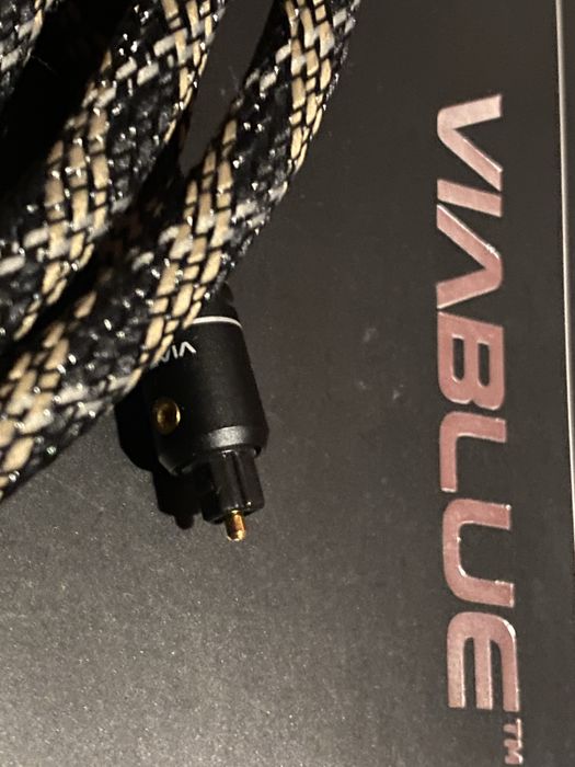 Cabo audio otico digital Hi FI Toslink Viablue