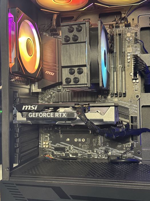 Игровой ПК Ryzen 5 5600X, RTX 5060 8gb, 16gb 3600mhz ddr4