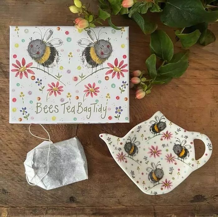 Talerzyk Na Torebkę Po Herbacie Tb03 Pszczoły. Nowy Produkt