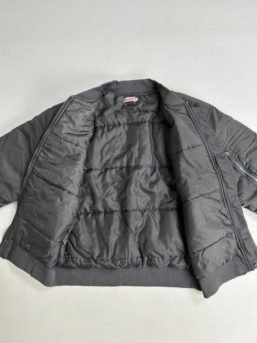 Bomber jacket grey opium arhive distressed сірий бомбер сірий архів опіум куртка унісекс оверсайз колір сіра куртка  S M L XL