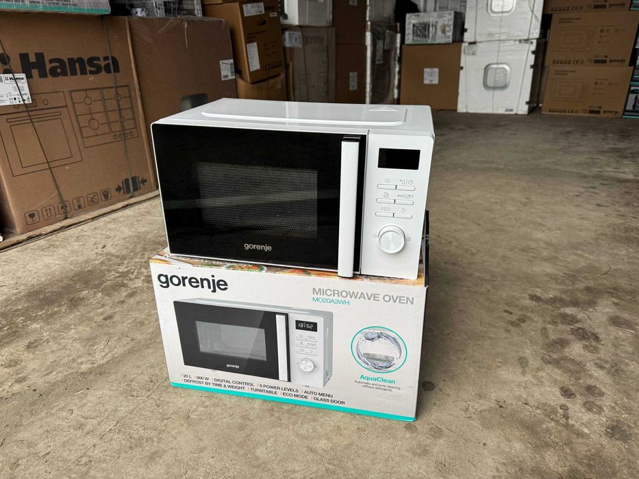 Мікрохвильові печі Gorenje MO20A Різний колір