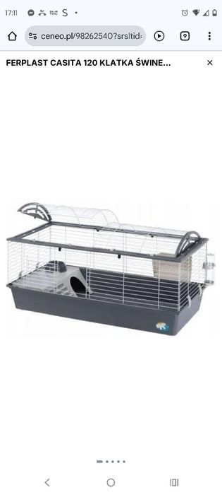 Klatka dla królika świnki morskiej 120 duża