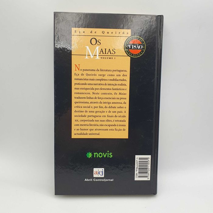 Livro - Eça De Queiroz - Os Maias, Volume 1 - PAR4