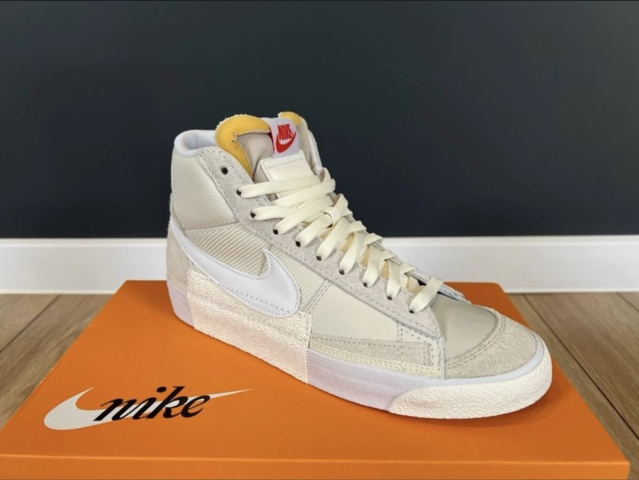 Nike Blazer Mid 77 Pro Club Białe