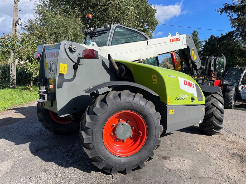 Ładowarka teleskopowa Claas Scorpion 6030 CP ROK 2014*Klimatyzacja,Pneumatyka do przyczep,Zaczep,Joystick*Gotowa do pracy*Cena Brutto! jcb merlo cat