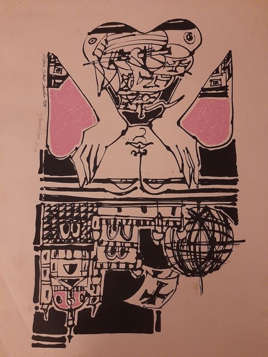 Quadro, sem moldura