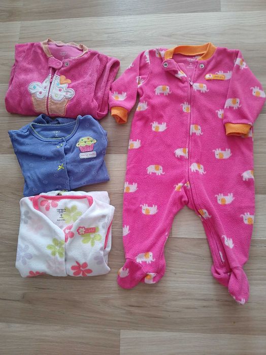 Pajacyki spiochy carter's 9M zestaw
