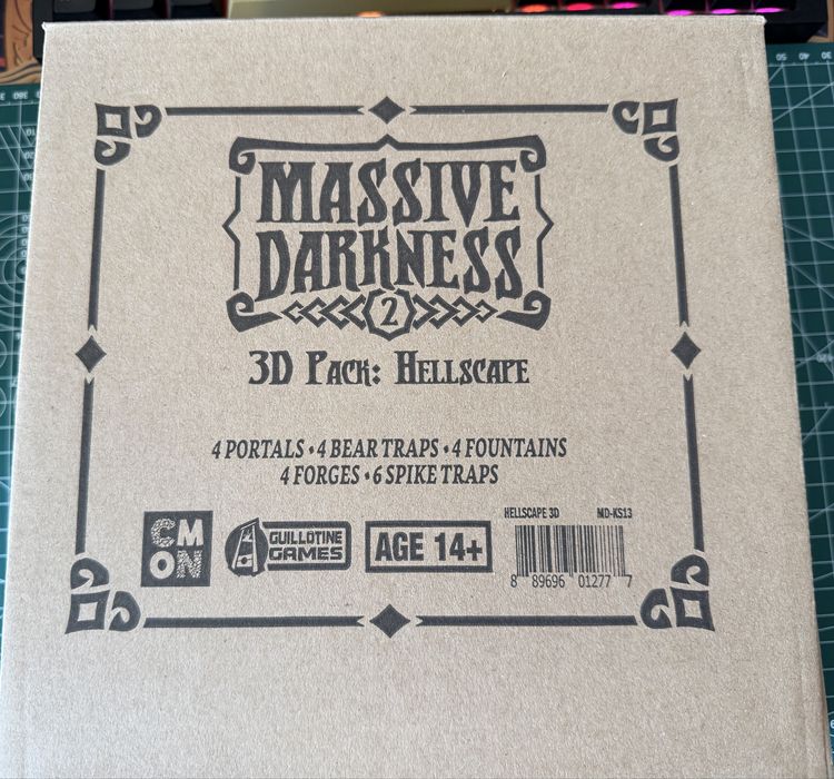 Massive Darkness 2 Kickstarter Exclusive Expansion 3D Pack