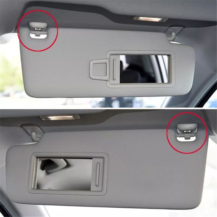 Clip fixador da pala do sol audi a1 a3 s3 a4 s4 allroad a5 s5 q3 q5