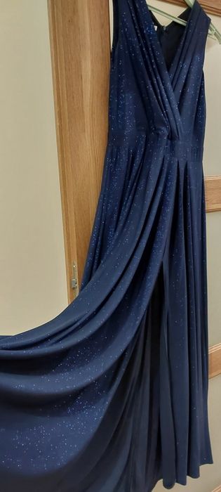 Sukienka wieczorowa granatowa  42 Sylwester