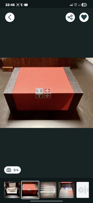 Pudełko do zegarka tissot