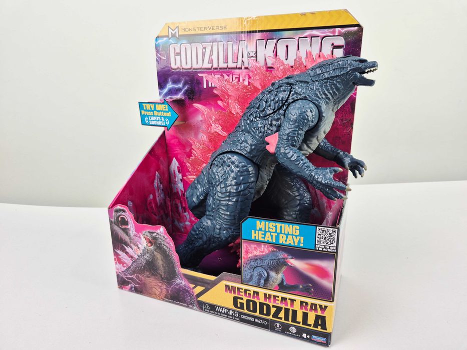 Фигурка Годзилла и Конг - МегаГодзилла делюкс с лучом. Godzilla x Kong