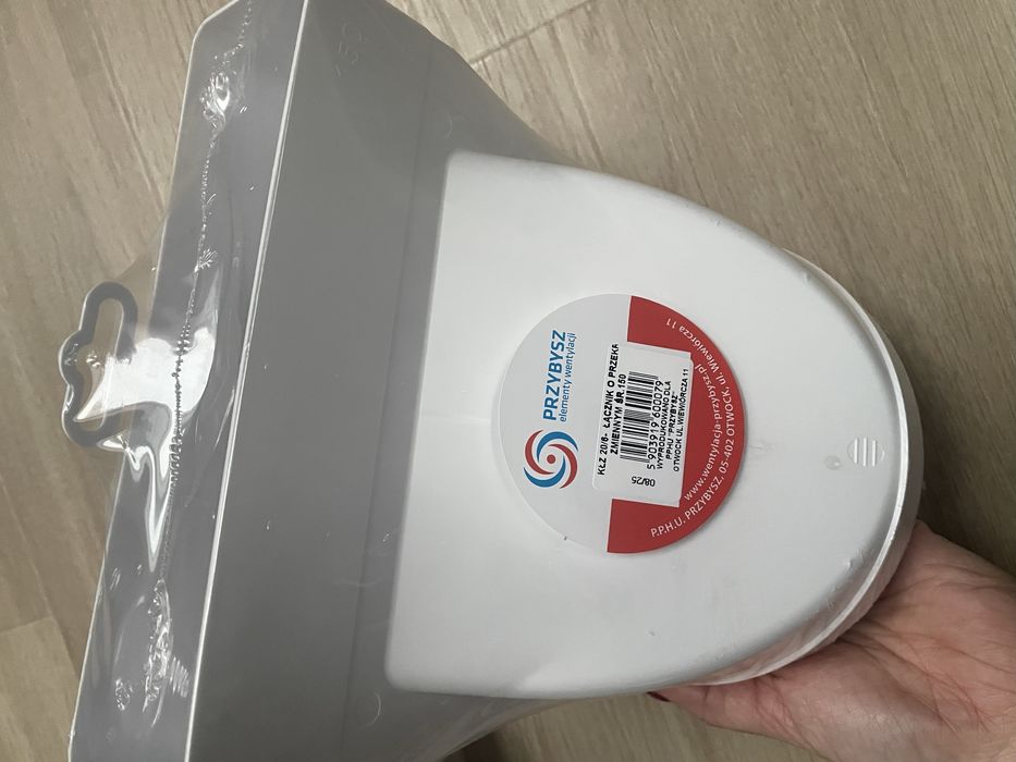 Zestaw kanał wentylacyjny 204x60