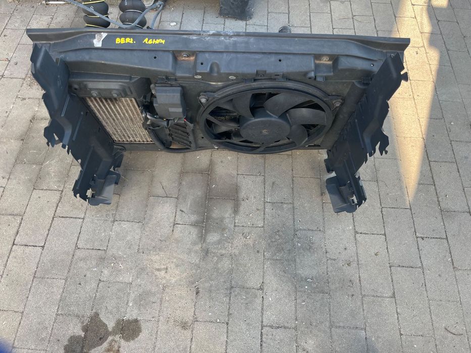 Komplet chłodnic pas przedni Citroen Berlingo II 1.6 HDI