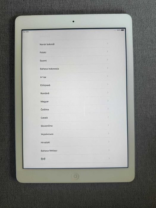 iPad Air 128 GB Wi-Fi + Cellular Model A1475 Rok 2013 - 2014