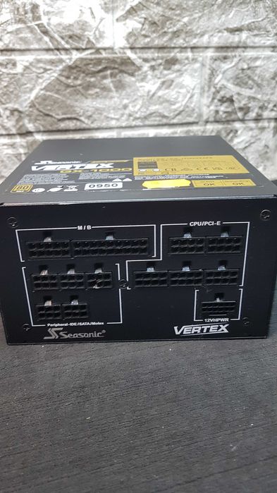 Seasonic VERTEX GX-1000  80Plus Gold 1000W