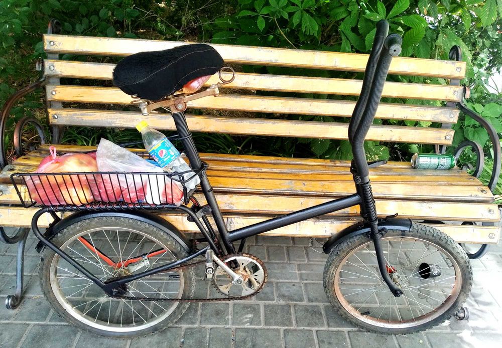 Велосипед Салют полностью рабочий надёжный крепкий