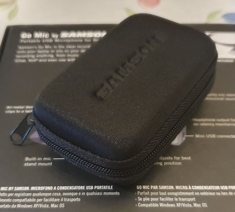 Microfone Portátil Samson Go Mic