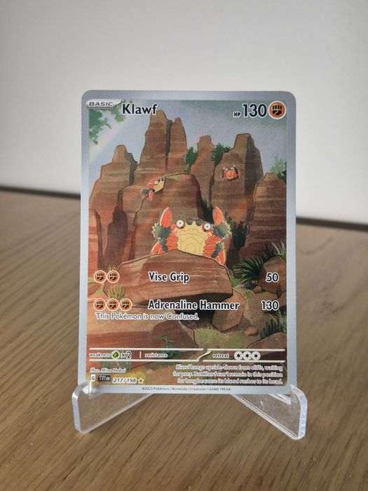 Karta Pokemon TCG: Klawf (SVI 217)