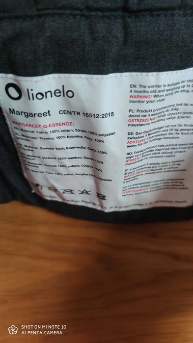 Nosidełko lionelo