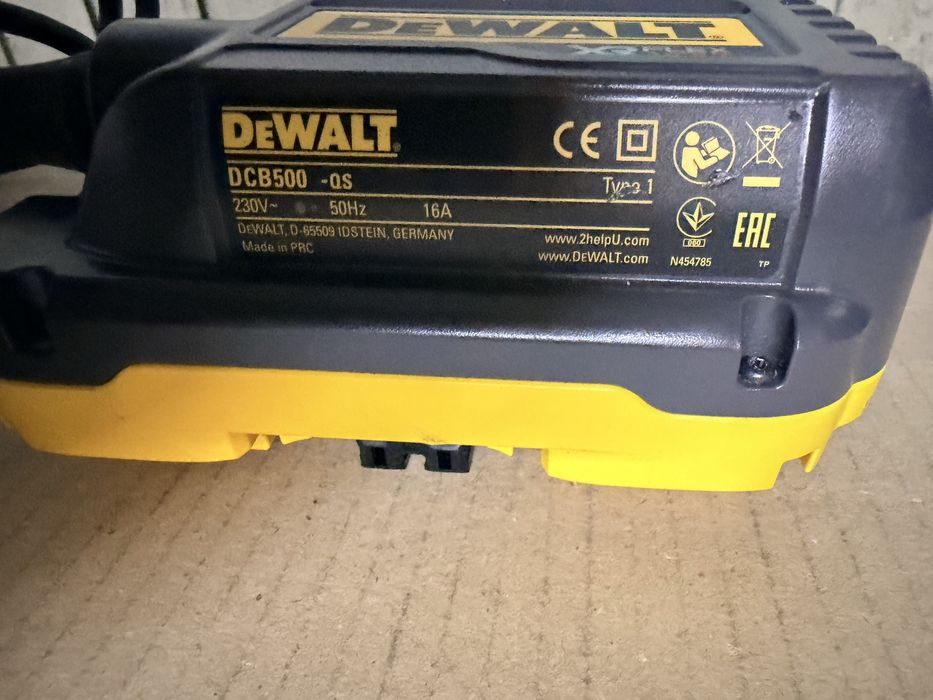 2x Adapter sieciowy 2x54V XR Flexvolt DeWalt DCB500-QS