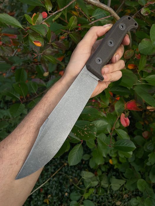 Nóż Bowie bushcraft survival