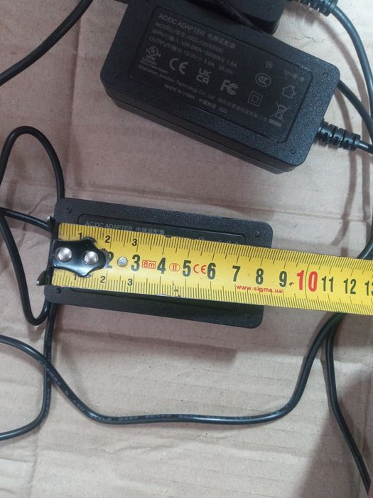 Електрошрот 12В 12V 3A 36W Блок питания живлення зарядне якість