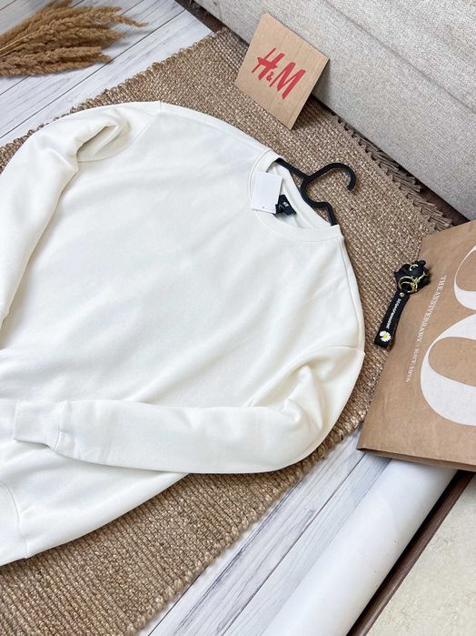 Чоловічий світшот на флісі вільного крою H&M - Святкові знижки