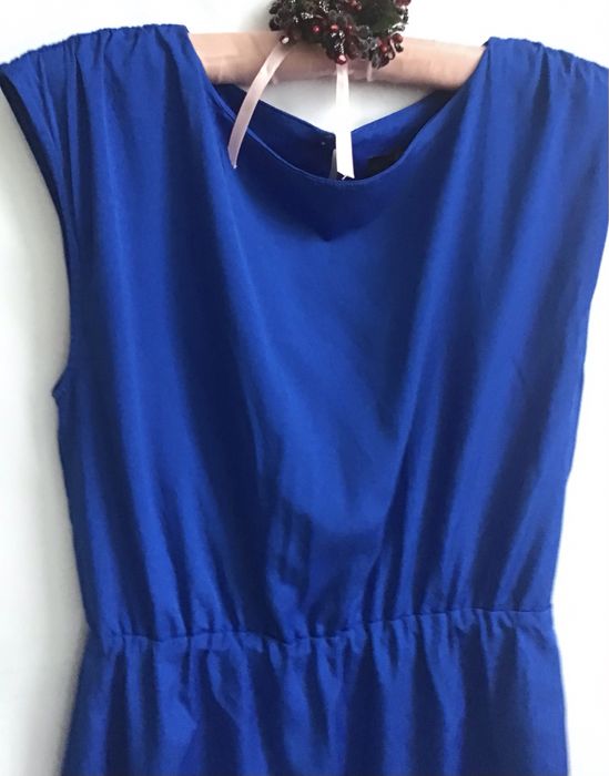 H&M Elegancka Letnia niebieska sukienka damska rozm 38 40 ML