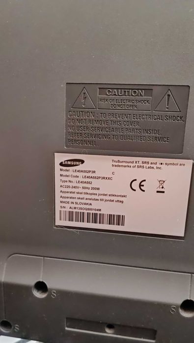 TV Samsung 40 polegadas usada