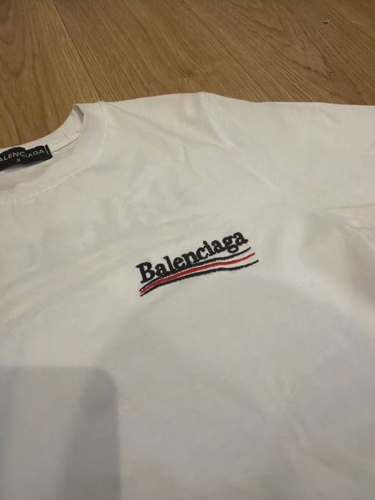 Bawelniana koszulka Balenciaga Tshirt balenciaga