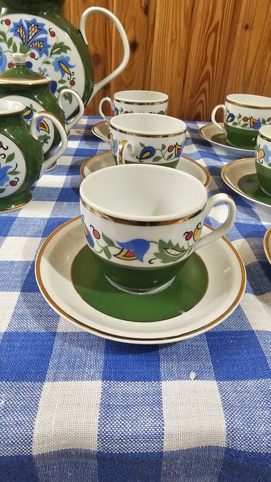 Zastawa kaszubskie wzory PRL Lubiana