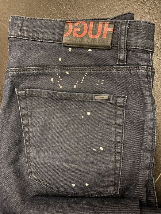 Spodnie jeansy meskie hugo boss