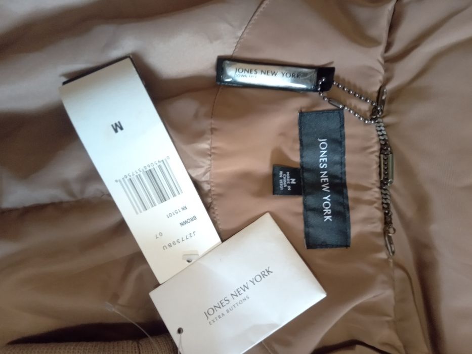 пухова куртка пальто жіноче Jones New York