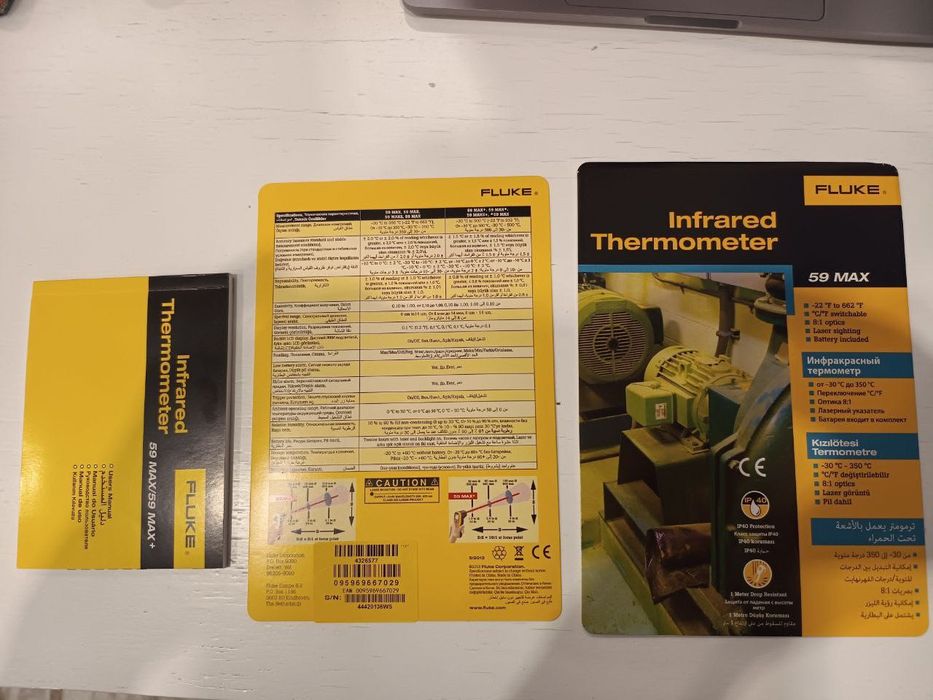 Fluke 59 max інфрачервоний термометр (оригінал)