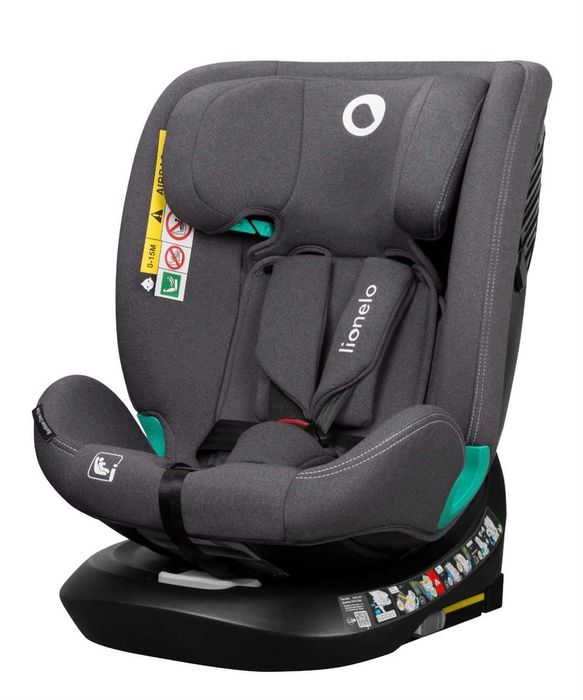 Fotelik samochodowy Lionelo Bastiaan one-i-Size 40-150 cm (0-36 kg)