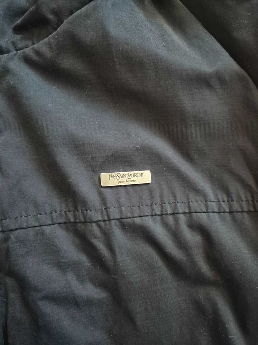 kurtka zimowa damska premium L 40 Yves Saint Laurent oryginalna czarna