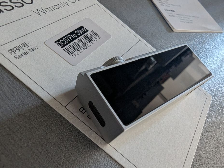 НОВЫЙ! ЦАП iBasso DC 07pro. Cirrus Logic CS43131x4