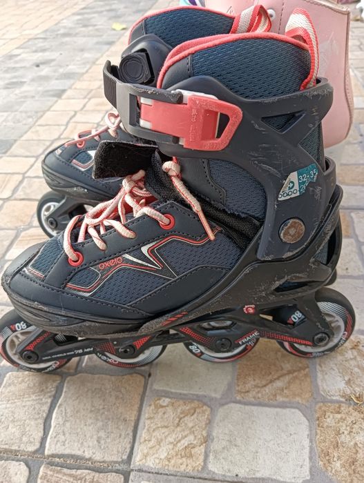 Patins em linha e 4 rodas