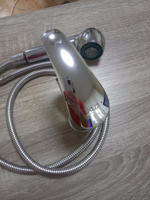 СУПЕР!!Змішувач/кран/смеситель для кухни с вытяжной лейкой 
парикмахер