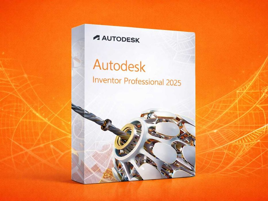 Autodesk Inventor Professional 2025 PL pełna licencja 3 lata CAD 3D CAM projektowanie mechaniczne modelowanie części
